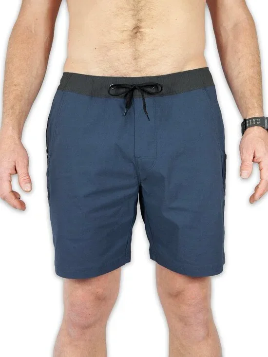 Off The Grid Surplus Thunderbird Short - Grey Blue