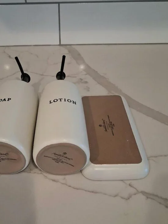 Hearth & Hand Magnolia Soap and Lotion Set with Tray Target
