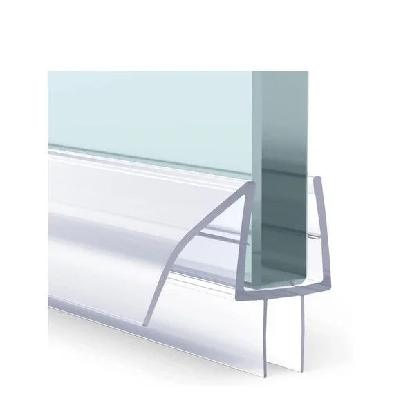 New AmazerBath Shower Door Bottom Seal 47.25 Inches (15.75 Inches * 3), 3 Sectio