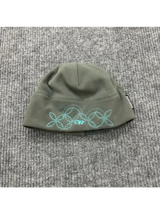 Outdoor Research Icecap Hat Embroidered Windstopper Technical Fleece Womens L/XL