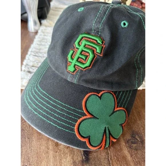 San Francisco Giants '47 Clean Up Adjustable Hat Cap Dad Hat Strap SF St Pattys