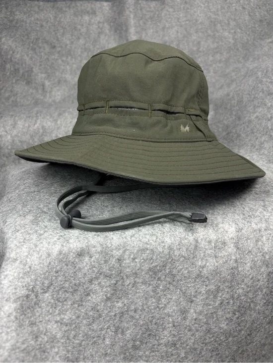 REI Co-op Sahara Olive Green Hiking Sun Hat Wide Brim S/M