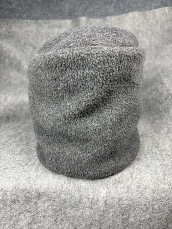 Turtle Fur Gray Fleece Beanie Adult Winter Hat