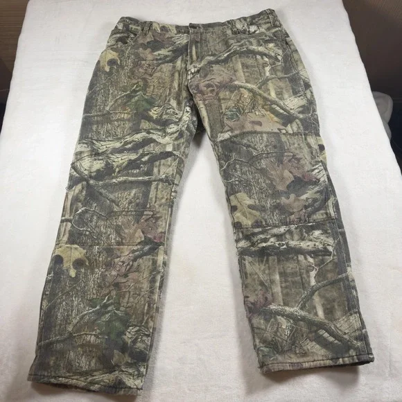 Mossy Oak Pants Mens‎ 38x30 Camo Insulated Hunting Outdoor Break-Up Infinity