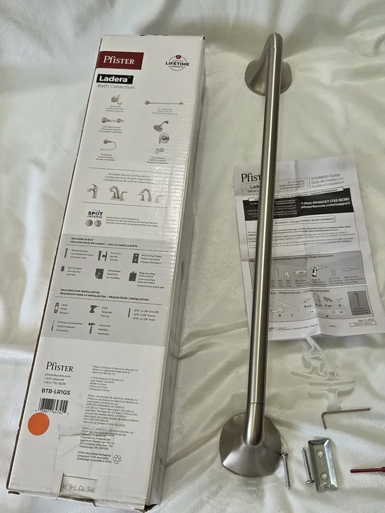 Pfister Ladera Brushed Nickel 18