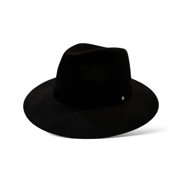 PHENIX Black Wool Hat |O/S|