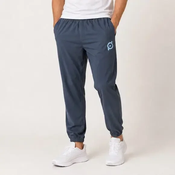 Fourlaps x Peloton Flex Joggers Mens Size M Ombre Blue Casual Activewear Workout