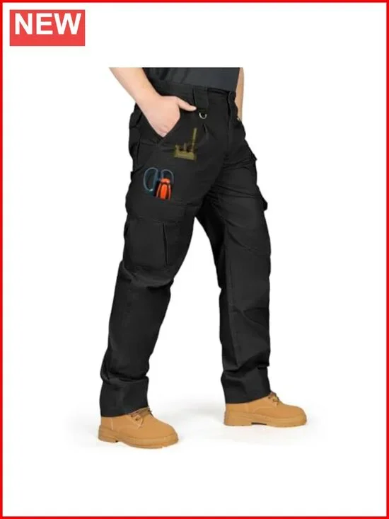 Stretch Ripstop Cargo Pants, Tactical Work Hiking Pants, Lightweight EDC Pants