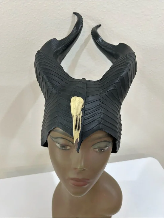 Disney Maleficent Black Horned Style Adult Headpiece