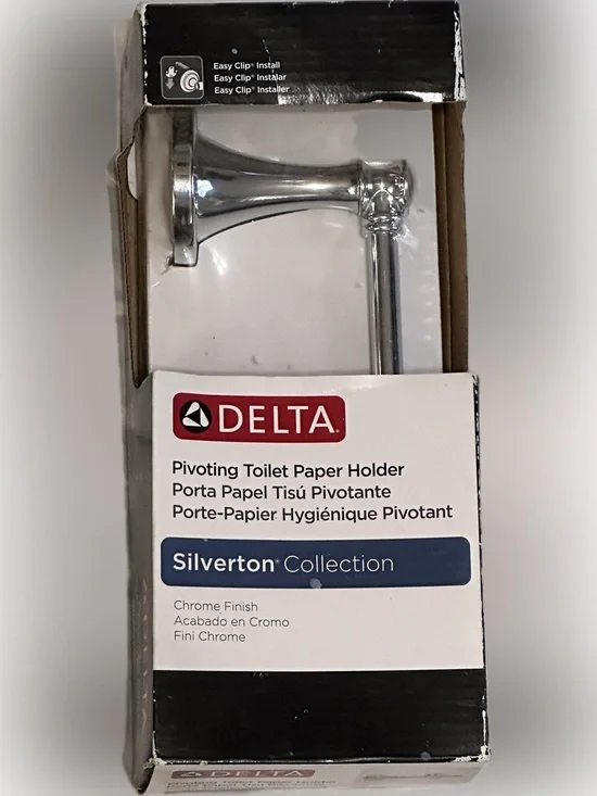 Delta Silverton Chrome Pivoting Toilet Paper Holder