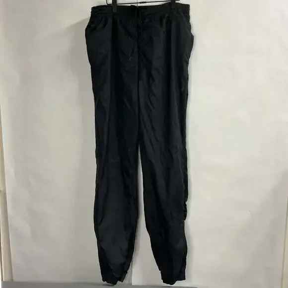 Vintage 90’s USA Olympic Team Nylon Track Pants Black