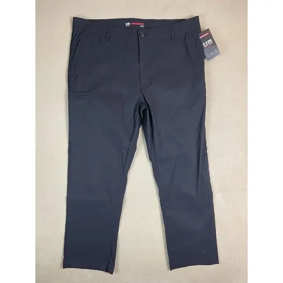 UB Active Pants Adult 40x30 Black Union‎ Bay Rainier Pant Chino Casual Mens NWT