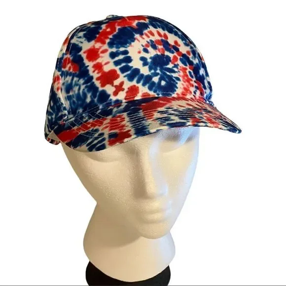 🇺🇸 RED WHITE & BLUE ball cap hat