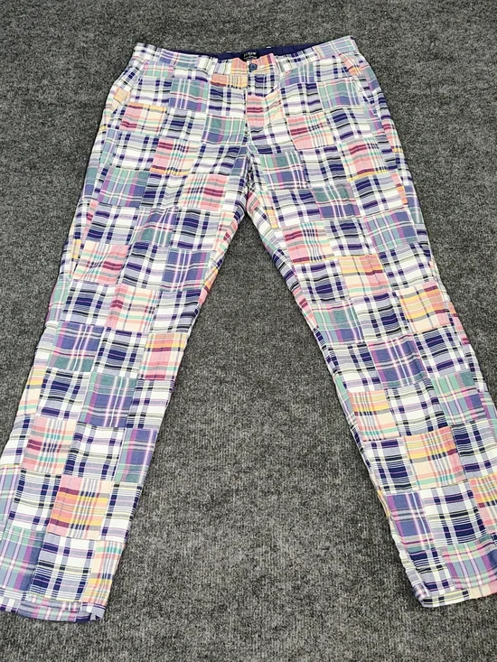 J.Crew Factory The Sutton Men's Patchwork Plaid Pants