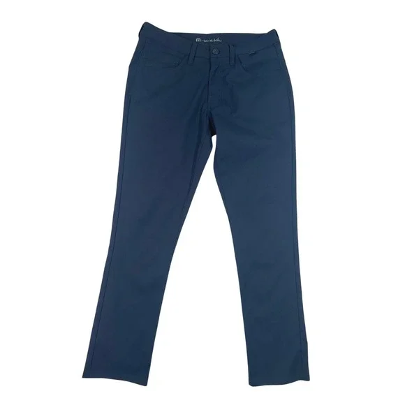 Travis Mathew Mens Open to Close Navy Blue Lightweight Golf Pants Size 30‎