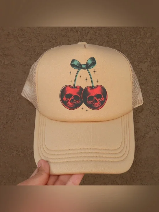 Cherry Graves Trucker Hat