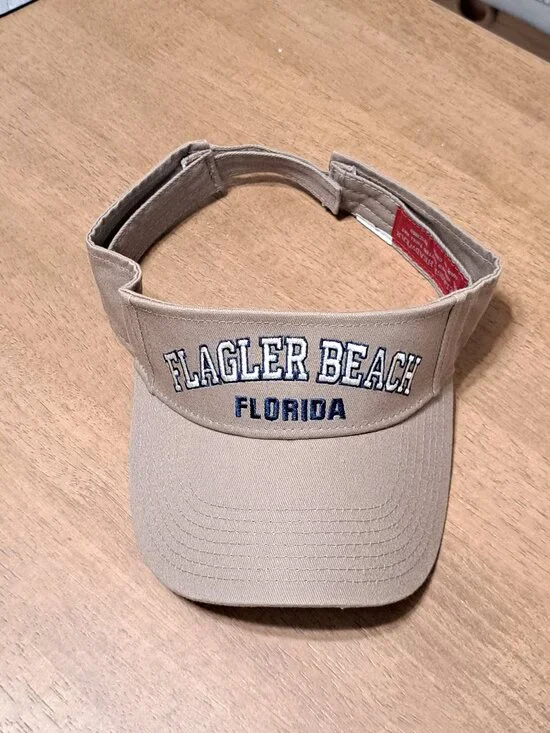 Flagler Beach Florida Visor