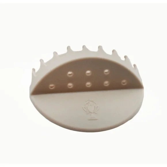 Trophy Lyfe Trap Queen Hair Catcher Silicone Shower Wall Drain Protector Beige