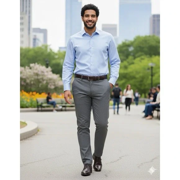 APT. 9 Men's Grey Dress Pants‎ Size 38 X 36