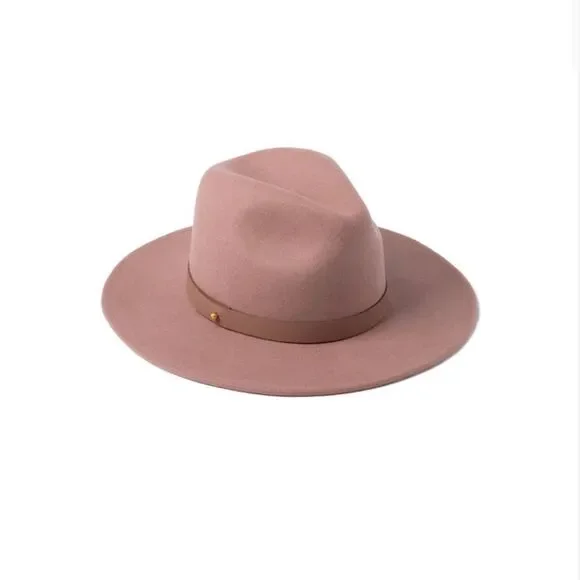 Lack of Color The Fleur Hat in Dusty Mauve NWT