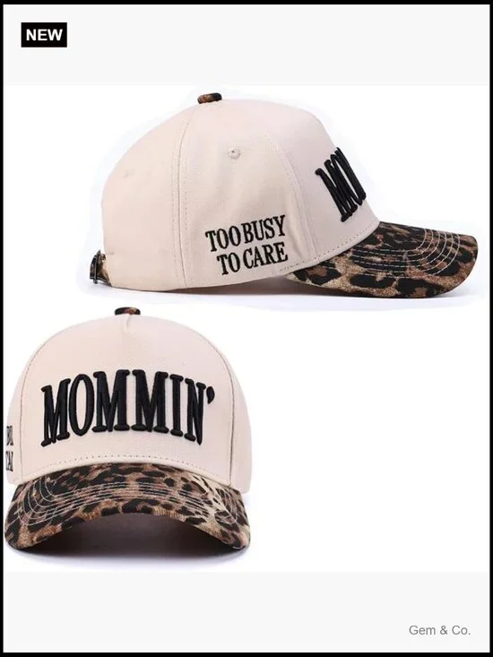 Vintage Two-Tone Trucker Hat Adjustable Baseball Cap with Embroidery Ponytail