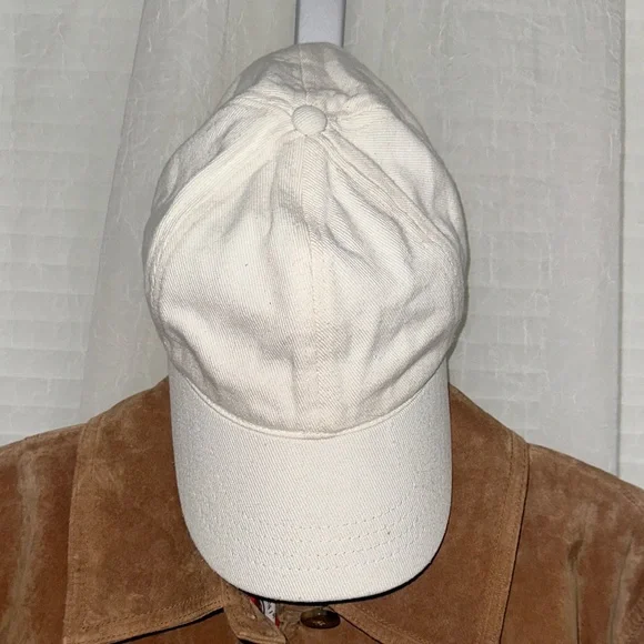Zara Cream Baseball Cap