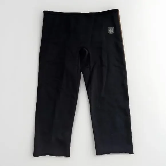 Yeezy Vultures Wide Leg Sweatpants Black 46x30 Cropped Size 3 XXL/XL