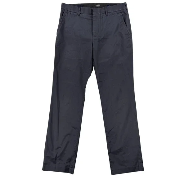 Bonobos Friday Pants Mens 32x32‎ Gray Straight Fit Chino Cotton Casual Office