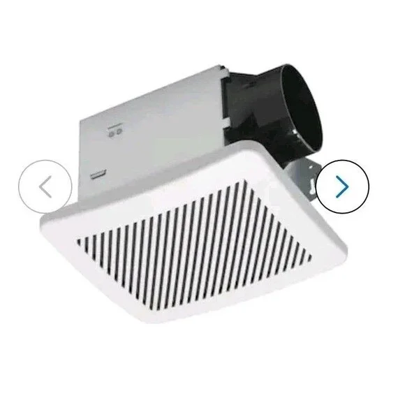 Utilitech Ventilation Fan W/Humidity Sensor. 100CFM 1.5-Sones White #5632649