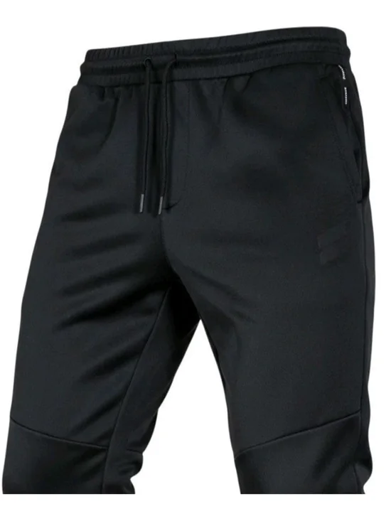 Hurley Men Athletic Drawstrings Elastic Waist Black Jogger XL Waist 33 Inseam 30