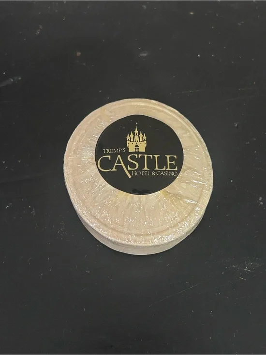 Vintage Trump’s Castle Hotel Casino Sealed Guest Soap Atlantic City NJ Rare