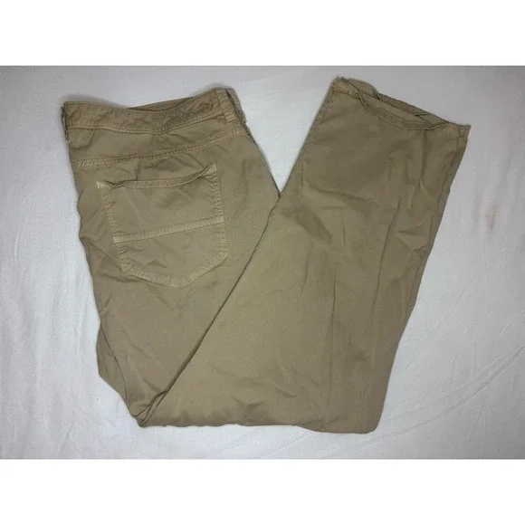 Tommy Bahama Khaki Chino Pants Men's 42x30 Stretch Pima Cotton, Modal, & Spandex