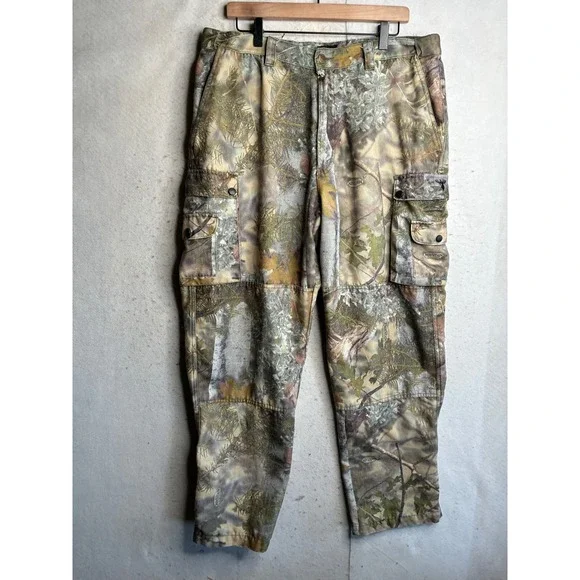Kings Outdoor World Mountain Shadow Camo Cargo Hunting Pants Mens 38R Tactical