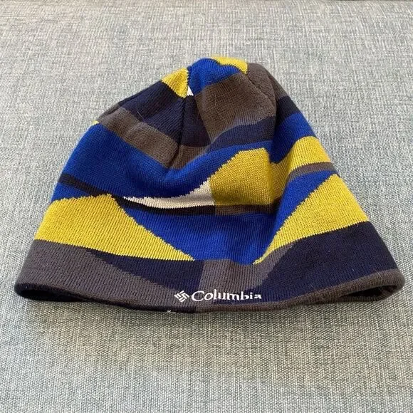 Blue Columbia Beanie Hat