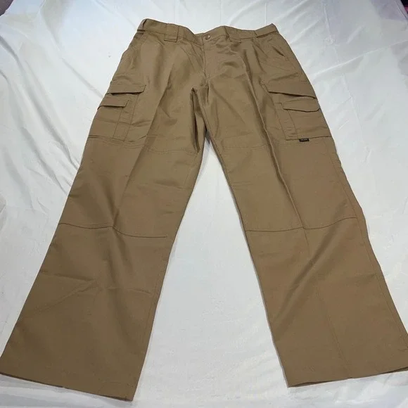 Tru-Spec 24-7 Series Mens Tactical Cargo Pants Coyote Tan Ripstop 38x32 051440