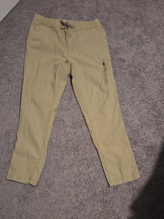 Sonoma Men's Corduroy Drawstring Pants in Light Tan