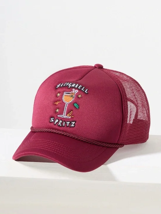 Anthropologie X Nephthys Foster Festive Baseball Cap NWT