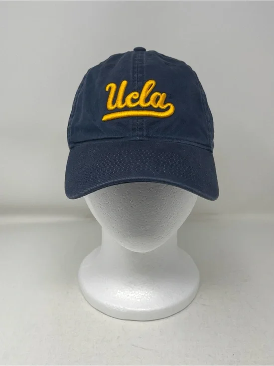 ADIDAS x UCLA BRUINS Adjustable Baseball Dad Hat Cap Strapback Blue Yellow