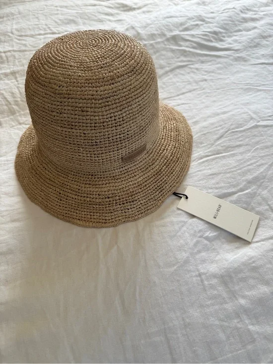 Sunny Sand | Crushable Straw Bucket Hat