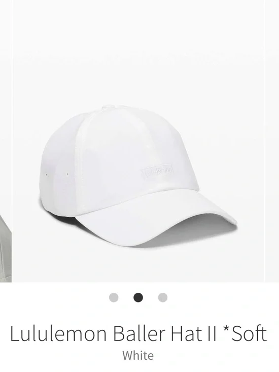 lululemon athletica Baller Hat II - White