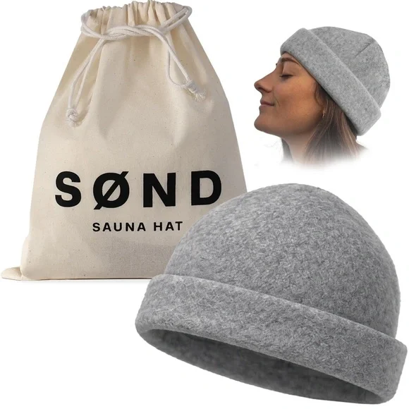 NWT SØND Merino wool sauna hat sz OS