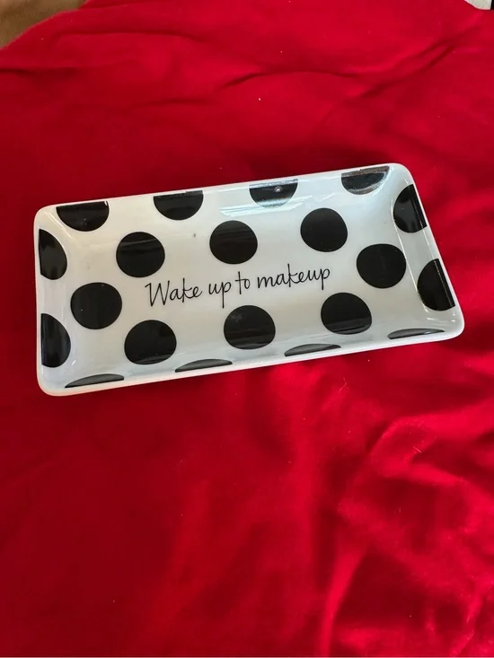 Sephora Black and White Polka Dot Makeup Tray