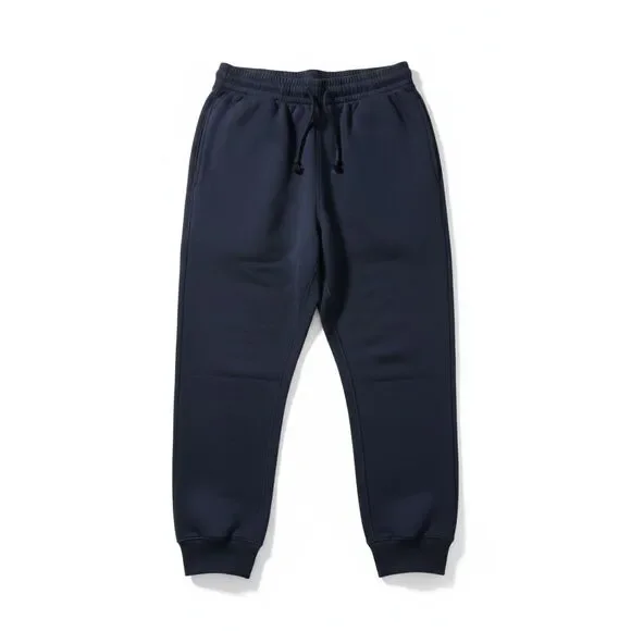 Men's All In Motion Jogger Sweatpants Size Large L Navy Blue Athletic Fleece