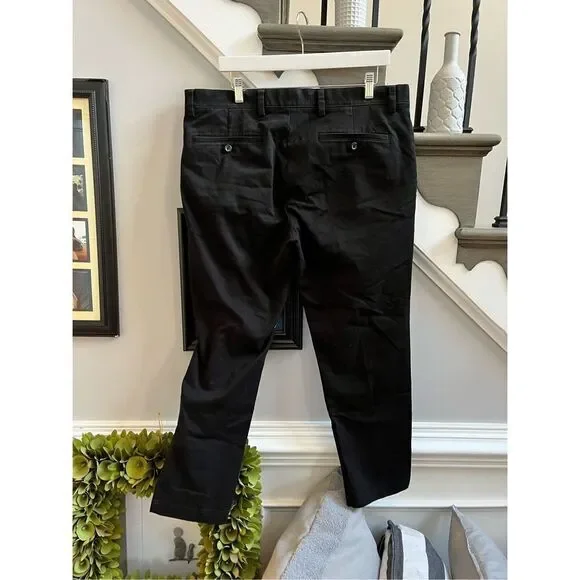 Dockers Black Slim Fit Khaki Pants sz 36X29