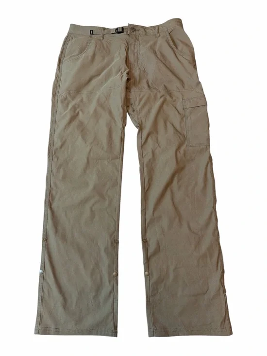 NWT prAna Stretch Zion Pant II Relaxed Fit 33x32 Slate Green Hiking Pants