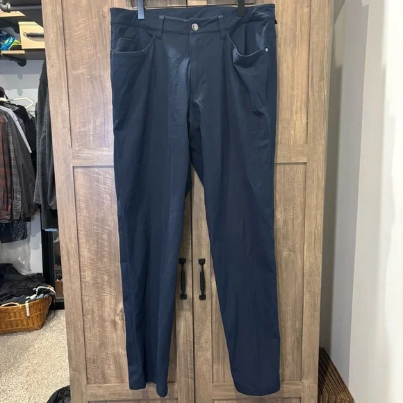 Lululemon ABC Pants Men's Blue Chinos 34x32