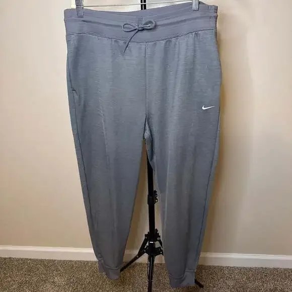 Nike Therma-FIT Athletic Tapered Jogger Sweatpants Gray Size XL