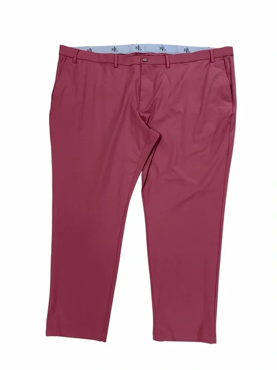 Lauren Ralph Lauren Pink Tapered Dress Pants Men’s 52x30 Dressy Performance