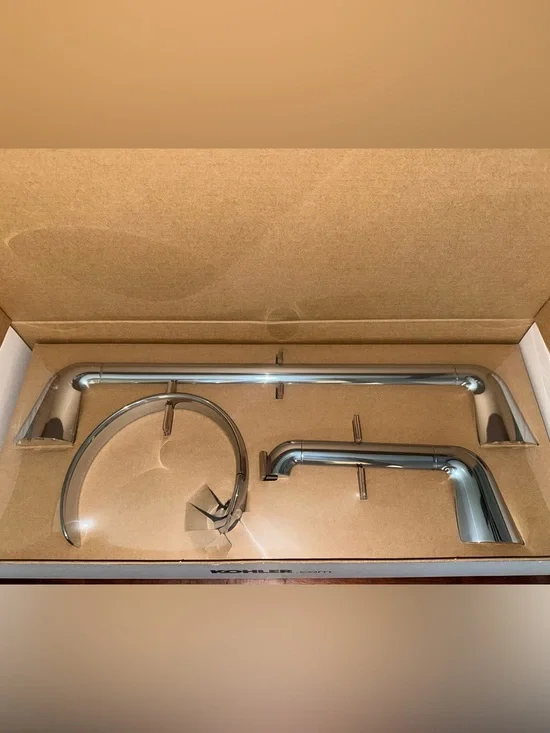 KOHLER 3 piece Bathroom Accessory Set - Avail Polished Chrome K-R31186-CP