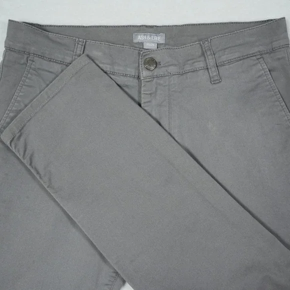 ASH & ERIE 31x29 Men's Gray Chinos